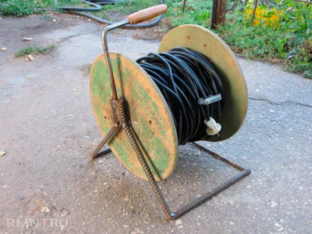 Что можно сделать из старой катушки от электрического кабеля
