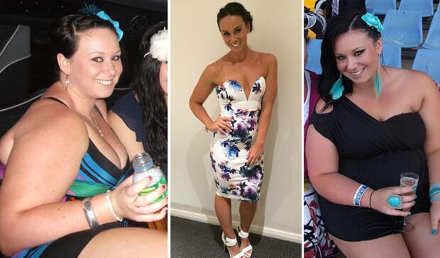 Немыслимая трансформация: девушка с чудовищным ожирением потеряла 55 кг за 9 месяцев до и после, ожирение, похудение