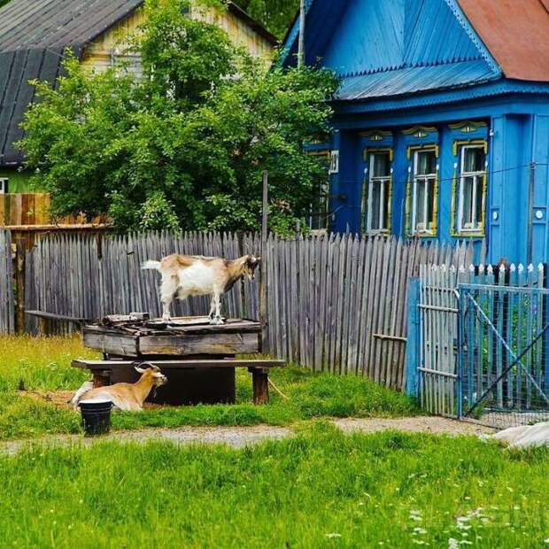 Русская деревня