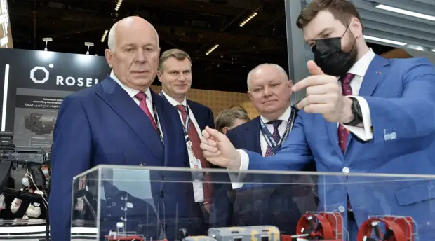 «Наша продукция не уступает западной»: глава «Ростеха» об экспорте оружия, российских БПЛА и санкциях США