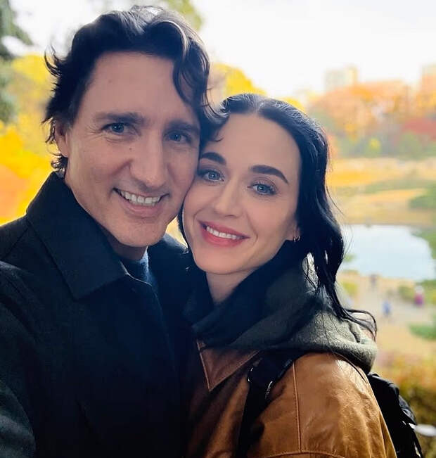 Daily Mail: певица Кэти Перри была бы не против родить ребенка от Джастина Трюдо