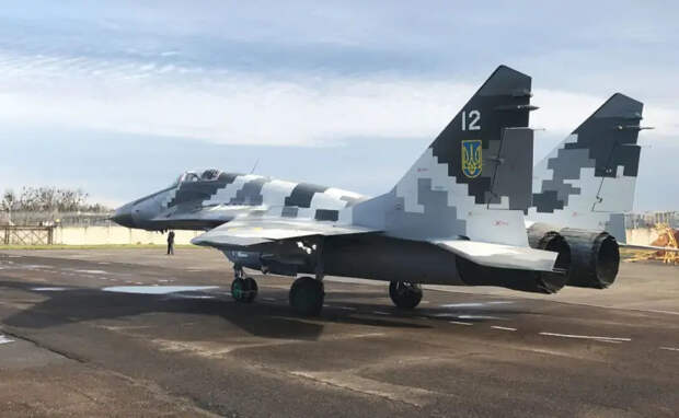 Российское Минобороны отчиталось об очередном сбитом украинском истребителе МиГ-29