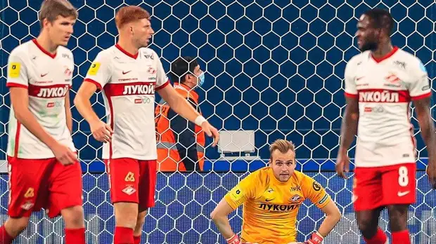 «Зенит» впервые в истории забил «Спартаку» семь мячей