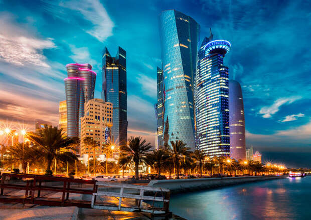 Огромное количество мигрантов в Катаре.