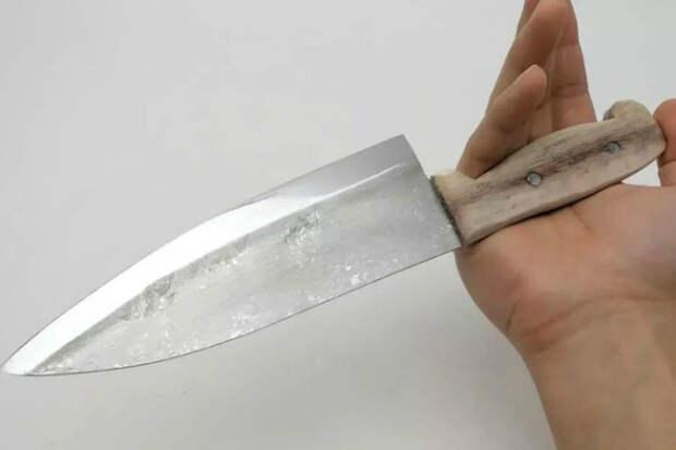Как сделать острый нож из обычной фольги