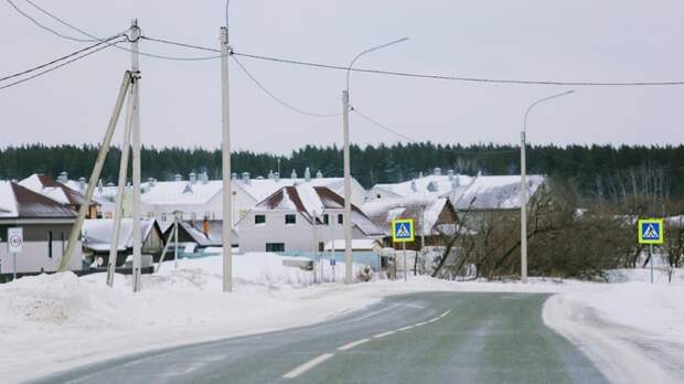 Коттеджный поселок в пригороде Барнаула / Фото: Екатерина Смолихина / amic.ru