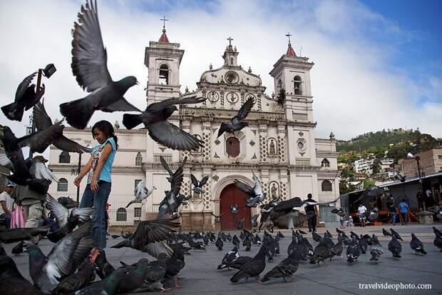 Четвертое место Гондурас Тегусигальпа видео, опасно, путешествия, туризм, фото
