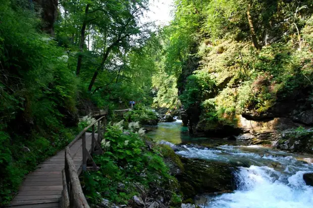 Ущелье Винтгар, Словения