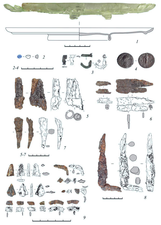 На некрополе Киль‑Дере‑1 под Севастополем нашли римскую воинскую амуницию