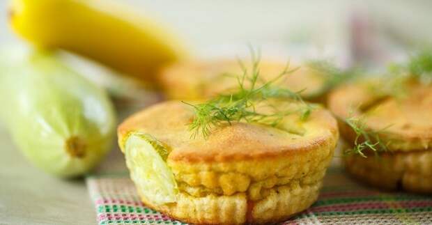 кексы из кабачков