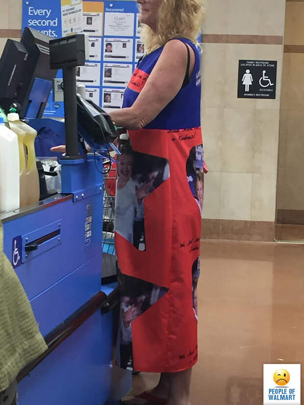 Экстравагантные покупатели Walmart walmart, люди, мода