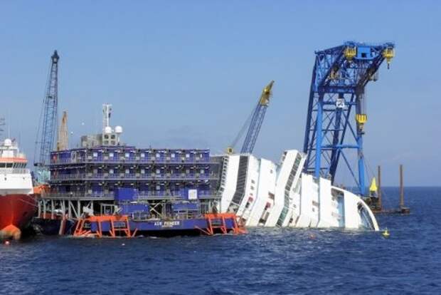 Любопытные факты о крушении Costa Concordia