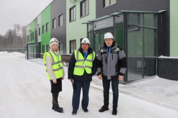 Уполномоченный по защите прав предпринимателей в Томской области Игорь Браниште посетил крупнейший в Сибири мусоросортировочный комплекс