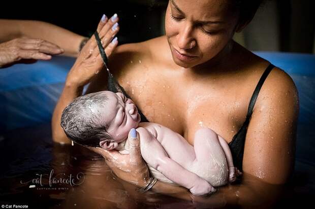 Birth Of A Mother («Рождение матери»), Кэт Фанкоте дети, роды, рождение, фотограф