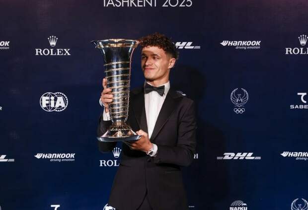 FIA Gala-2025: Норрис – новый чемпион мира Формулы 1, Ферстаппен получил две награды