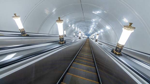 Москвичам рассказали о проведении капремонта эскалатора на станции «Киевская» Кольцевой линии