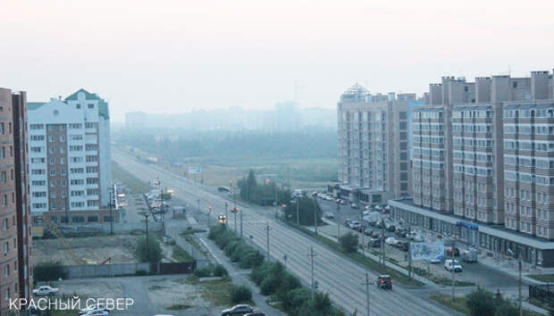 Новый Уренгой две недели в дыму