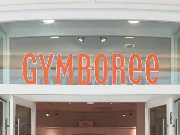 Вывеска магазина Gymboree