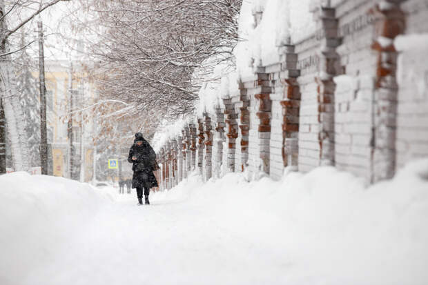 Снегопад и до -10 градусов ожидаются в Туле и области 28 января