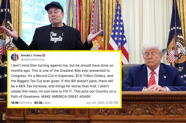 "He's Very Disrespectful": Trump Just Gave An Update On Where He Stands With Elon Musk, And Yeah, It's Not Good