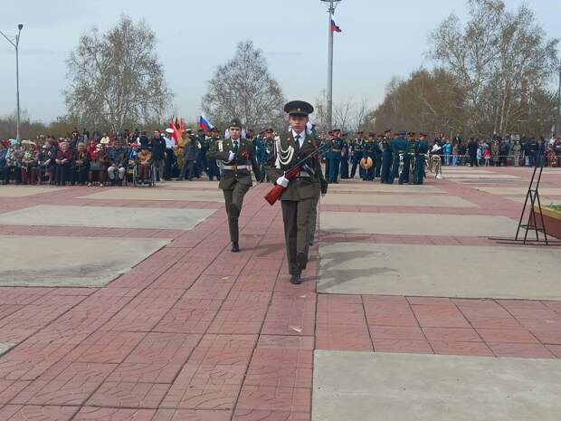 Рекордное число забайкальцев стали участниками митинга в День Победы 9 мая в Чите