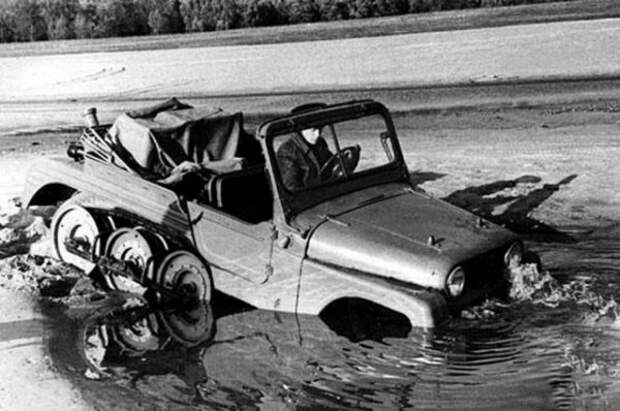 С-3 во время испытаний на воду в 1962 году 