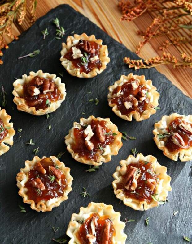Ароматные тарталетки. \ Фото: wozzkitchencreations.com.