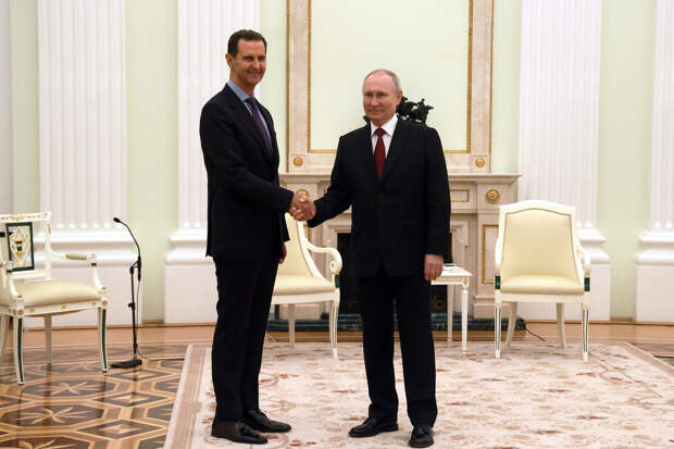 Президент Сирии Асад поздравил Путина со вступлением в должность президента РФ