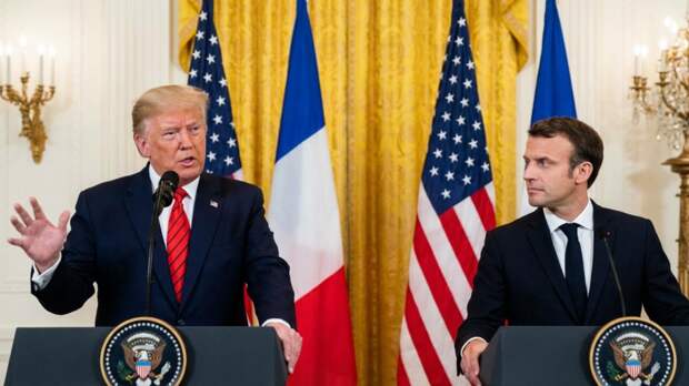 Трамп заявил, что Макрон очень скоро покинет свой пост