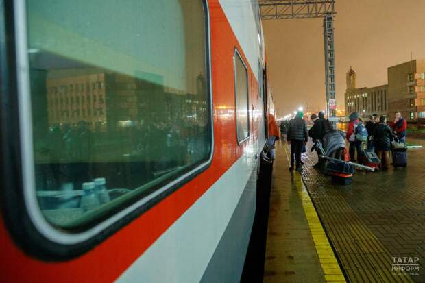 Казаннан Санкт-Петербургка поездта йөрүче пассажирлар саны бер елда 13 процентка арткан