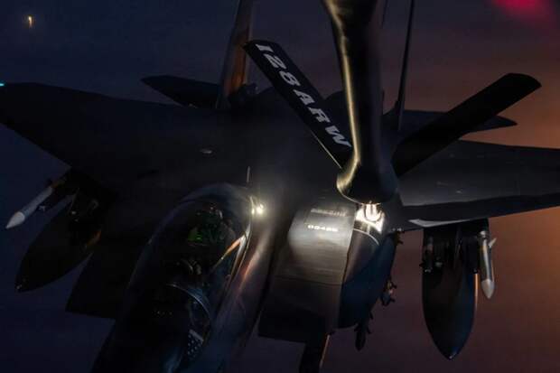 В ходе войны с Ираном на F-15E ВВС США замечено новое оборудование против помех