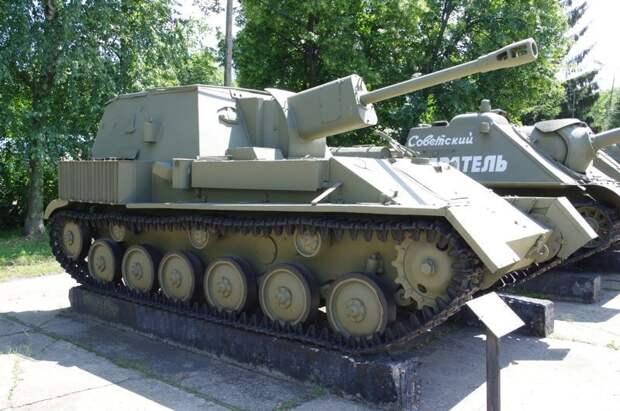 СУ-76М СУ-76М 1941-1945, Великая отечественая война, САУ, вов, киров, самоходка