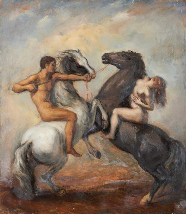 Le combat)_74.5 х 65.jpg Le combat)_74.5 х 65.jpg