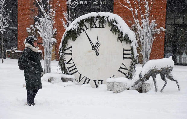 Январь в Тульской области начнется с морозной погоды