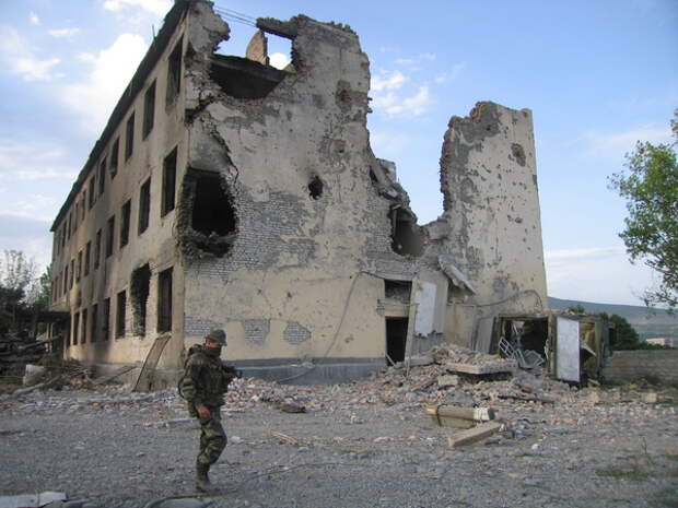 Цхинвал, 2008 год