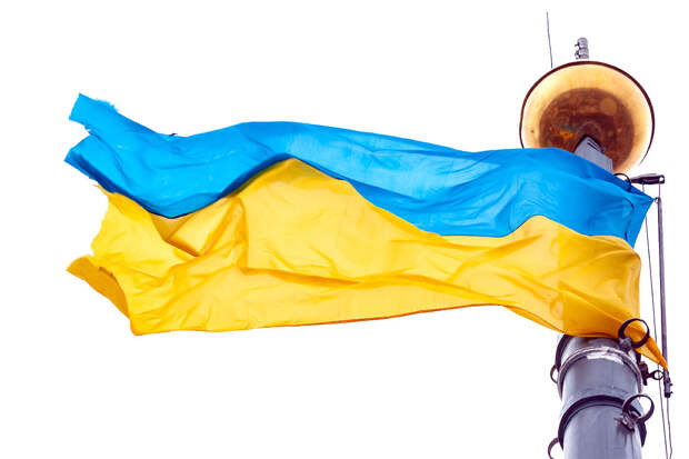Польский депутат Браун сорвал флаг Украины с кургана Тадеуша Костюшко
