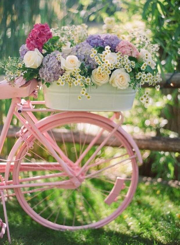 “Цветочные” велосипеды