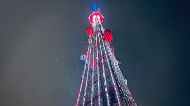 12 апреля на медиафасаде телебашни в Симферополе покажут портрет Юрия Гагарина