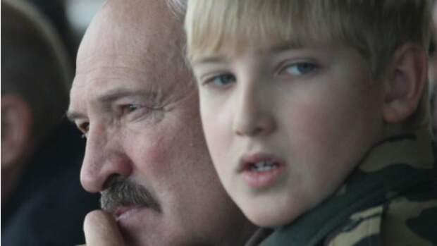 Лукашенко с сыном Колей