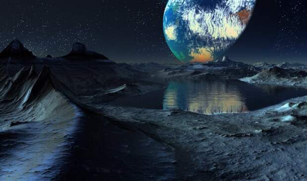 Ученые заявили, что в древности на Луне было много воды