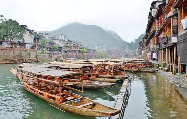 Город Фунфуа в Китае Город Фунфуа в Китае