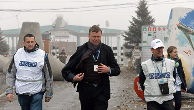 Зампредседателя специальной мониторинговой миссии ОБСЕ на Украине Александр Хуг. Архивное фото