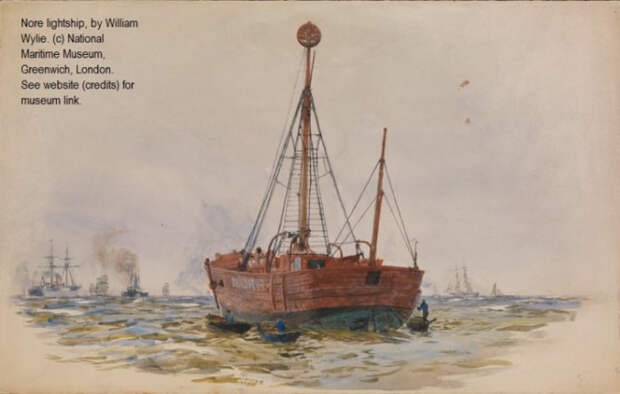 Так выглядели морские маяки в XIX в. (Peterloo 1819-1820 гг.). | Фото: interestingengineering.com.