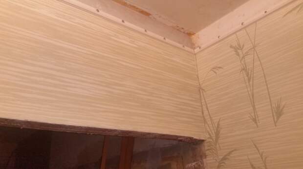 Как я делал натяжной потолок на кухне натяжные потолки, потолок, ремонт