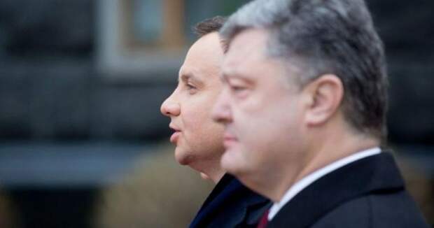 президент Польши и президент Украины
