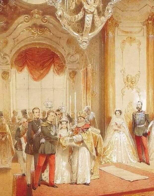 свадьба цесаревича Александра и Дагмар