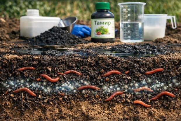 Ученые ОмГТУ разработали технологию очистки почвы от нефти с помощью червей