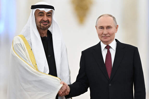 Переговоры Путина и президента ОАЭ продлились более трех с половиной часов