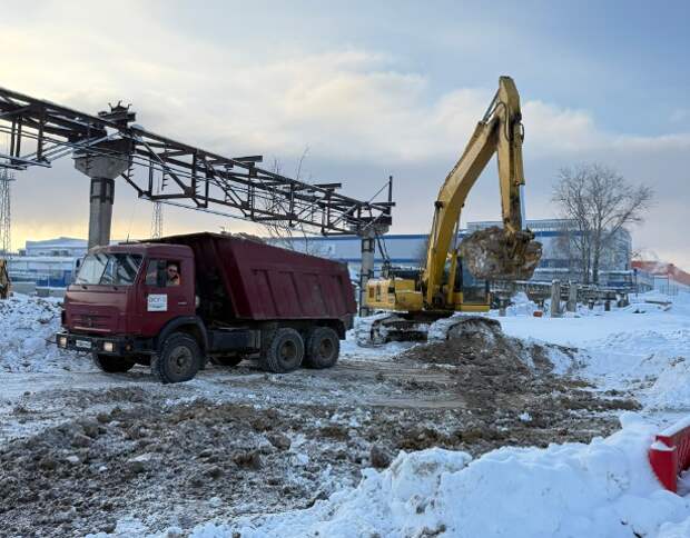 Во Владимире продолжается возведение дороги от улицы Гастелло до Пекинки