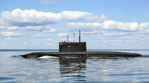 Потоплена подводная лодка в черном море